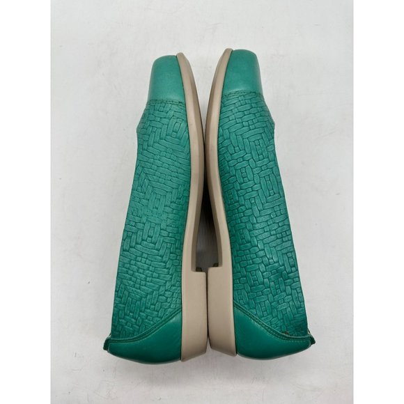 SAS Maui Slip On Loafer Teal Flats Cushioned Orthotic 7.5 - Picture 8 of 11
